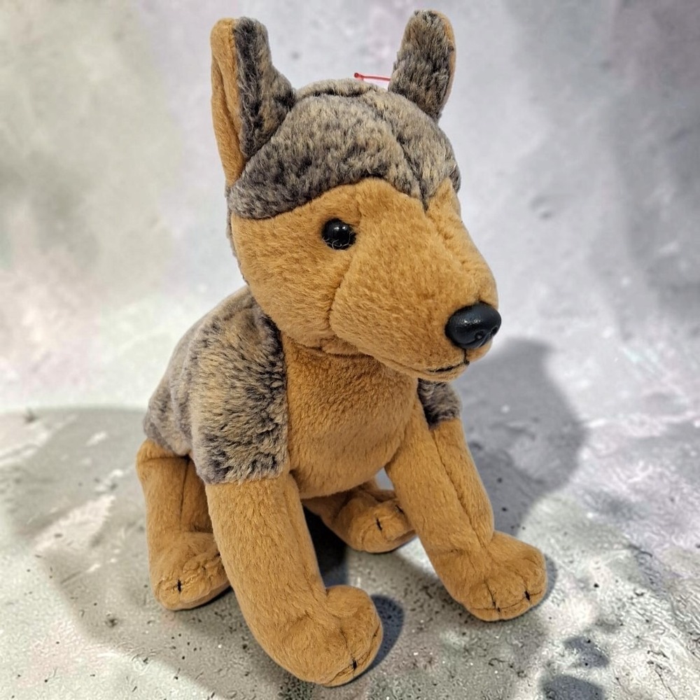 VTG Ty Beanie Baby Sarge German Shepherd Dog 2000 Plush Toy Collectible Retro